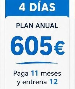 Plan Anual - 4 Días